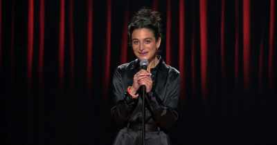 [gasping]
right away, - Jenny Slate: Stage Fright