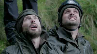 GASPING - Celebrity SAS: Who Dares Wins