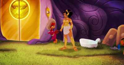 (gasping) - Legend of the Three Caballeros