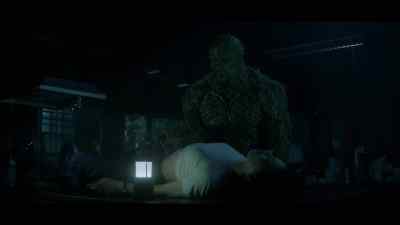 [gasping] - Swamp Thing