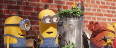- [gasping]
- [speaking Minionese] - Minions: The Rise of Gru