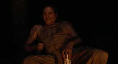 [gasping spookily] - Bones and All