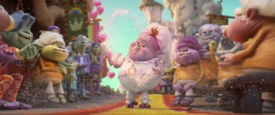 [gasping, whimpering] - Trolls Band Together