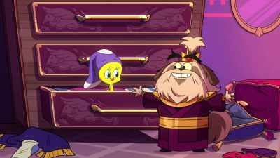 [gasps] A royal ball! Oh, boy! - King Tweety