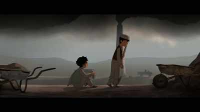 - (Gasps) A story?
- Yes, a story. - The Breadwinner