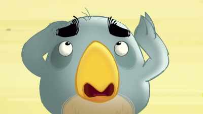 -[gasps]
-[all gasp] - Angry Birds: Summer Madness