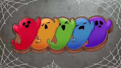 - [gasps]
- [Allan] I am making - Halloween Cookie Challenge