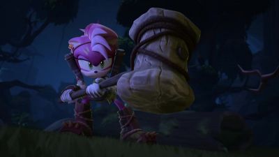 [gasps] Amy? You're the monster? - Sonic Prime