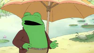 [gasps] And Toad is out there all alone. - Frog and Toad
