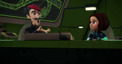 -[gasps]
-[chuckles] - Spy Kids: Mission Critical