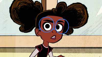 - (gasps)
- (chuckles) - Marvel's Moon Girl and Devil Dinosaur