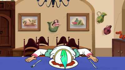 [ Gasps, coughs ] - Victor and Valentino