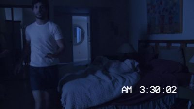 (GASPS) Don't do that to me. - Paranormal Activity 3