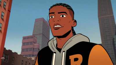 -[gasps, exclaiming]
-[♪ heroic music playing] - Your Friendly Neighborhood Spider-Man
