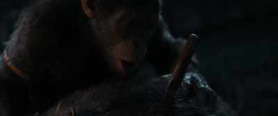 [gasps, exclaims] - Kingdom of the Planet of the Apes