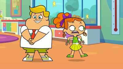 (Gasps) Get out of my mirror!
Imposter! - Total DramaRama