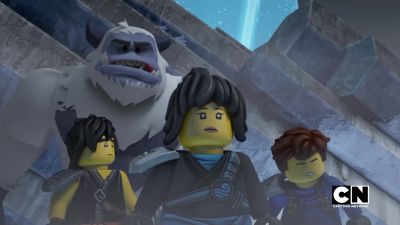                          [GASPS]
[GROWLS] - Ninjago: Masters of Spinjitzu