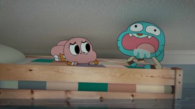 [ Gasps ]
[ Grunts ]
[ Coughs ] - The Amazing World of Gumball