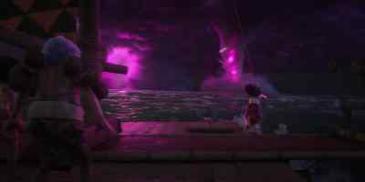 [gasps, grunts] - Moana 2