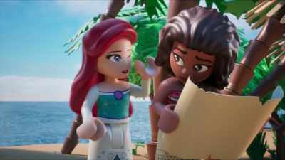[gasps, grunts] - LEGO Disney Princess: The Castle Quest