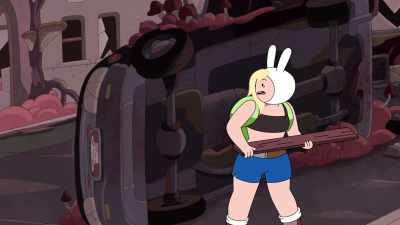 [ Gasps, grunts ] - Adventure Time: Fionna & Cake