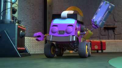 [gasps] I can track the wave - Mighty Monsterwheelies
