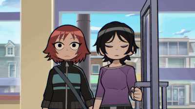 - [gasps]
- [indistinct chatter] - Scott Pilgrim Takes Off
