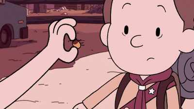 -[gasps]
-[insect hissing] - Hilda