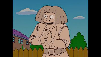 (gasps):
Is she for me? - The Simpsons