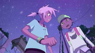 [gasps]
It's gone now. - Kipo and the Age of Wonderbeasts
