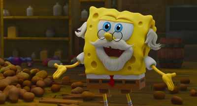-[gasps]
-[Karens cackling] - Plankton: The Movie