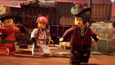[gasps] Maybe this is the work
of the Night Ghost. - LEGO Ninjago: Dragons Rising