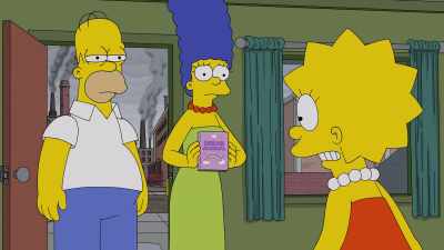 [gasps] My dream journal. You read it? - The Simpsons: The Past and the Furious
