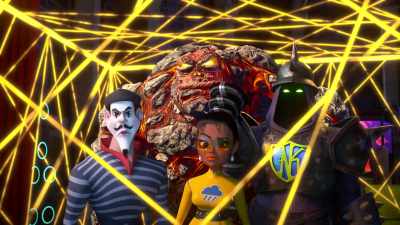 (gasps)
No! (whimpers) - Megamind vs. the Doom Syndicate