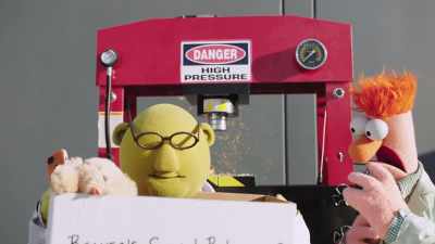 -(GASPS)
-Now we can ensure that - Muppets Now