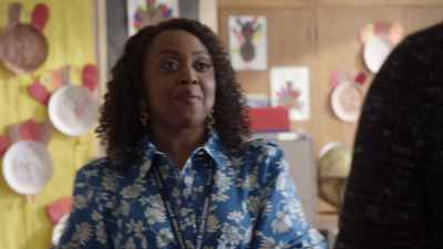 [gasps] "Oh, thank you, Janine." - Abbott Elementary