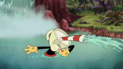 [gasps] - The Cuphead Show!
