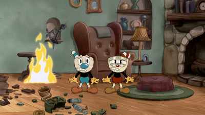 [gasps] - The Cuphead Show!