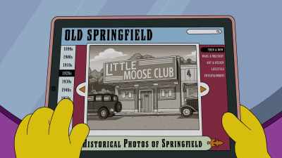 [gasps] - The Simpsons: The Past and the Furious
