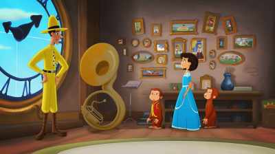 [gasps] - Curious George: Royal Monkey