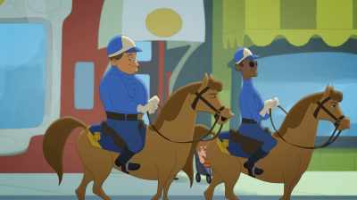 [gasps] - Curious George: Royal Monkey