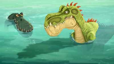 (gasps) - Gigantosaurus