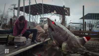 [gasps] - Santa Jaws