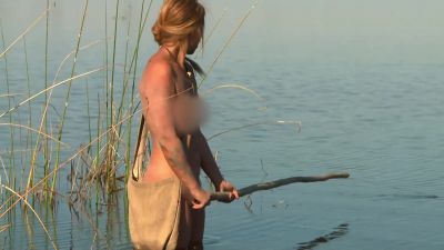              [gasps] - Naked and Afraid