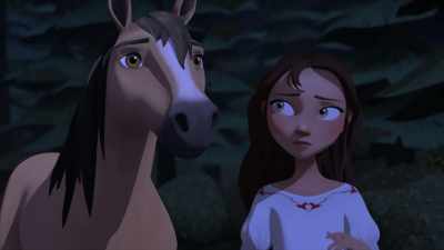 [gasps] - Spirit: Riding Free