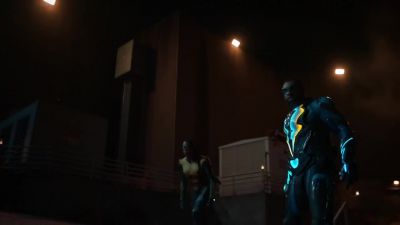              [gasps] - Black Lightning