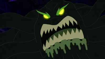 -(GASPS, SCREAMS)
-(BOWL SHATTERS) - Be Cool, Scooby-Doo!