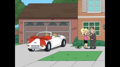 (gasps, squealing) - American Dad!