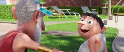 [gasps]
That's all I ever wanted. - Minions: The Rise of Gru