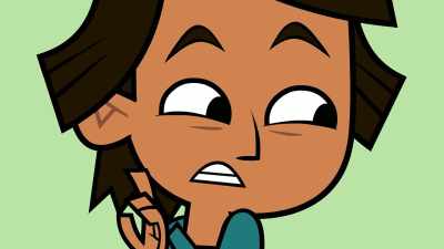 - (Gasps)
(Thunder cracks) - Total DramaRama
